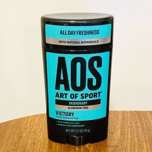 AOS Art of Sport Deodorant Aluminum Free - Victory - Cool Eucalyptus - 2.7 oz.
